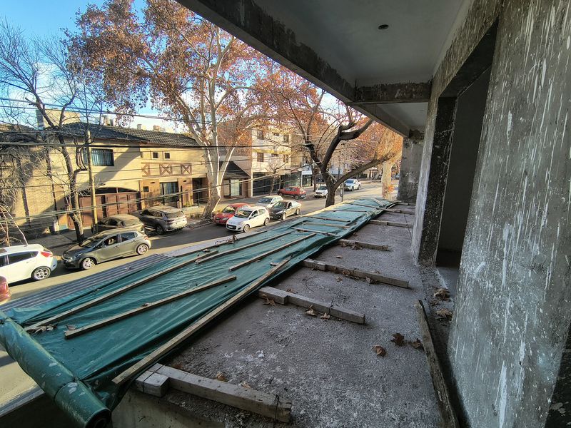 Avellaneda 65: Vista desde la obra